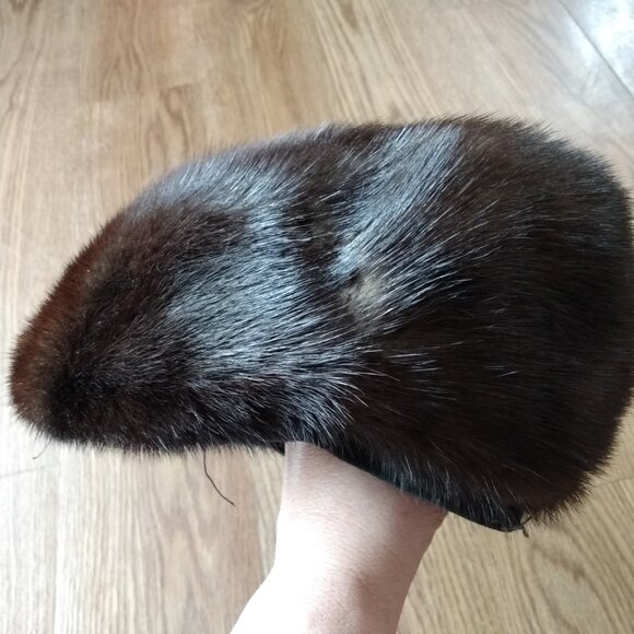 Vintage Fur Hat Mr. Flemming Boutique Simpson's - Picture 4 of 15